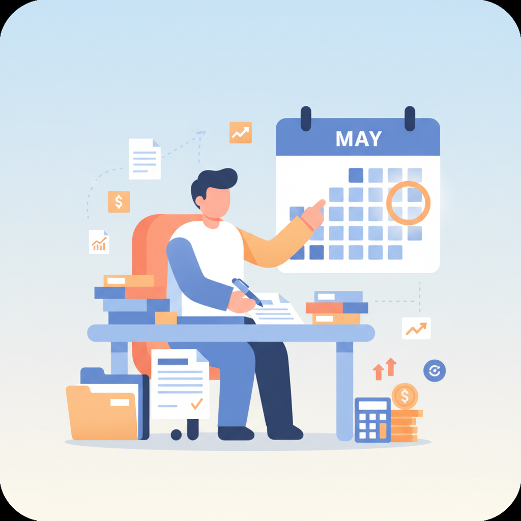 2026년 종합소득세 신고 방법 개념도