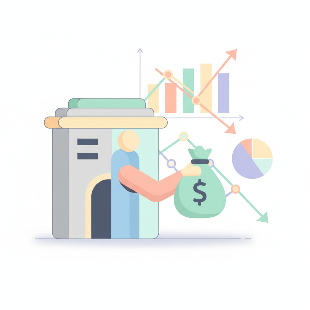 퇴직금 계산법 개념을 설명하는 인포그래픽