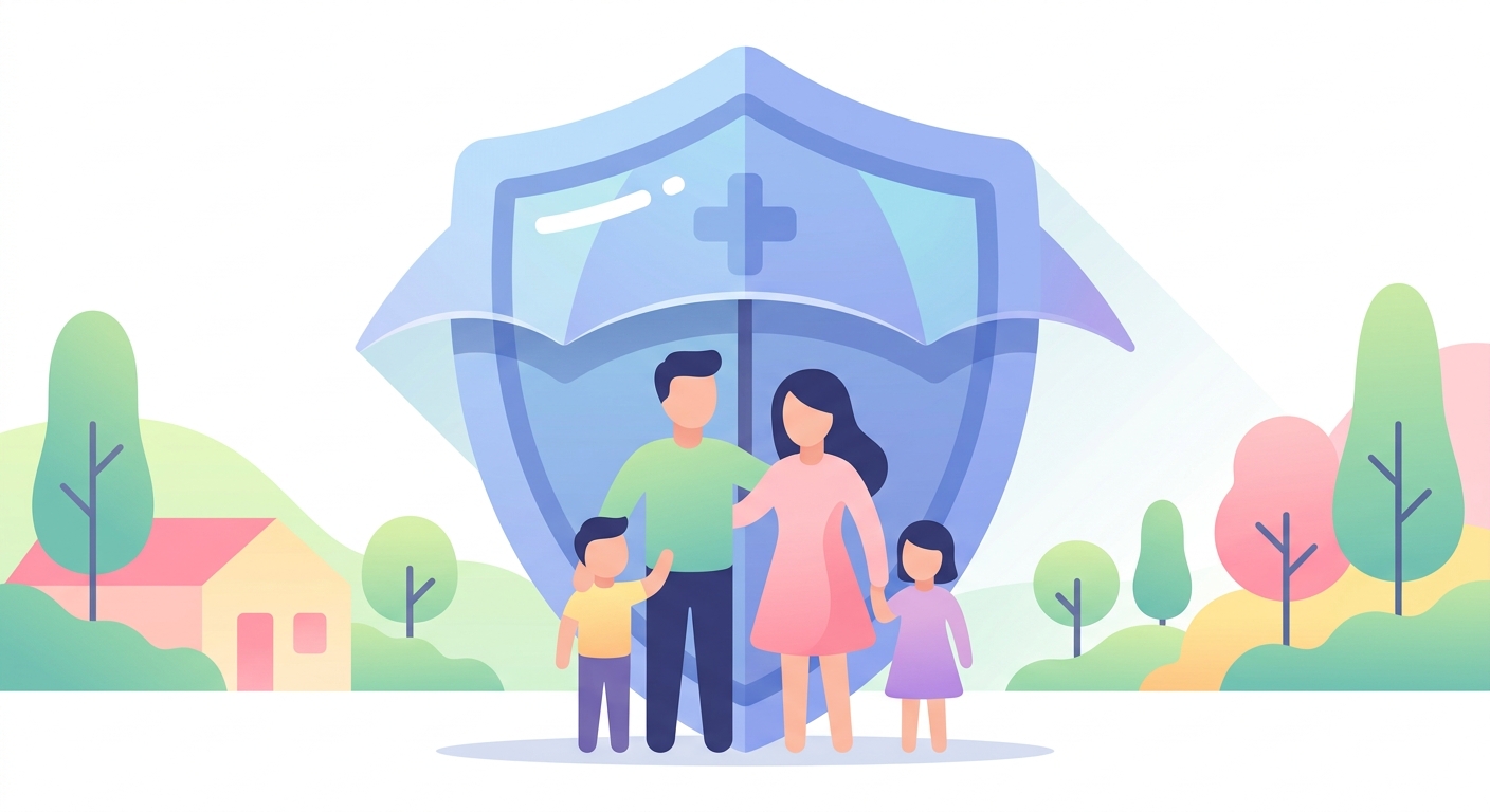 건강보험 피부양자 등록 방법을 통해 가족의 건강을 지키는 모습