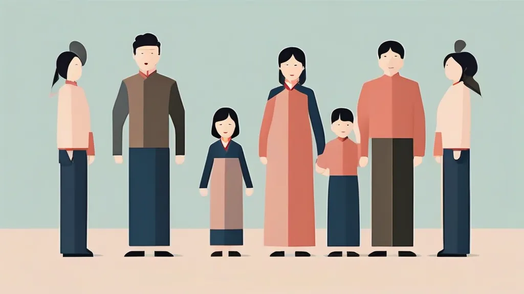건강보험 피부양자 자격과 가족 보호를 상징하는 일러스트