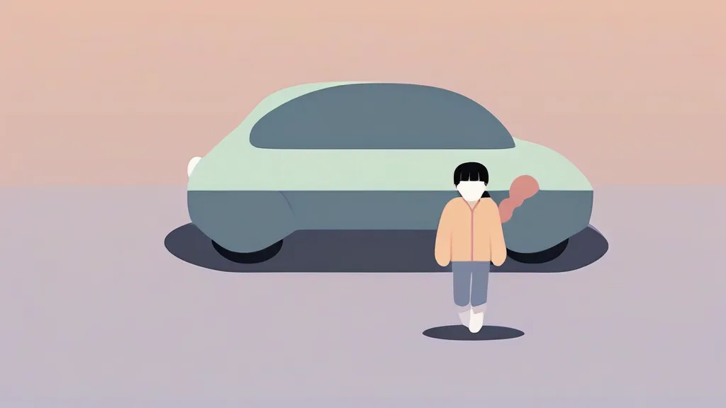자동차 뒷좌석 카시트에 안전하게 앉은 아이와 안전벨트를 점검하는 부모의 손