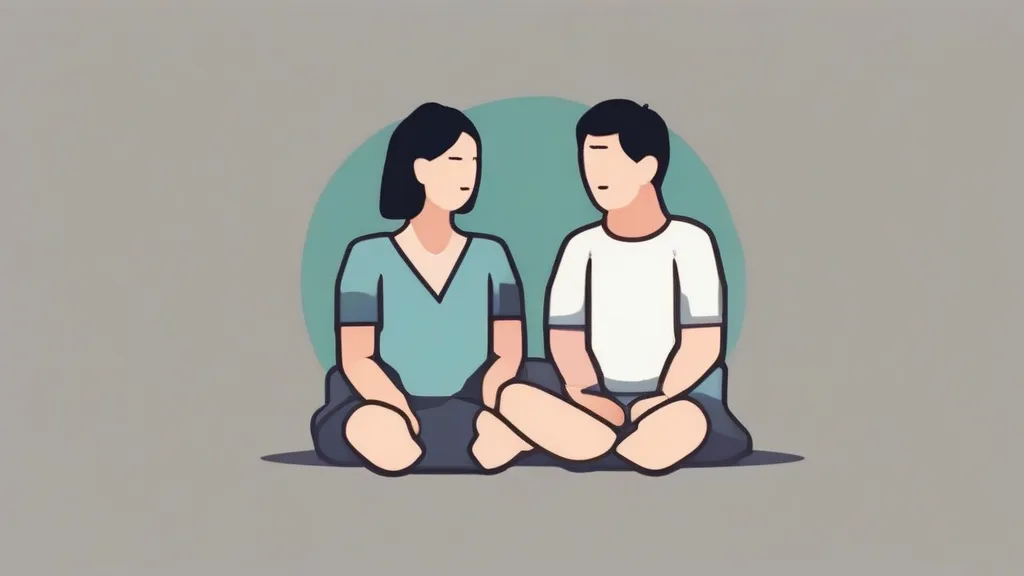 혼전 건강검진 결과지를 함께 확인하는 30대 예비 부부와 의사 상담 장면
