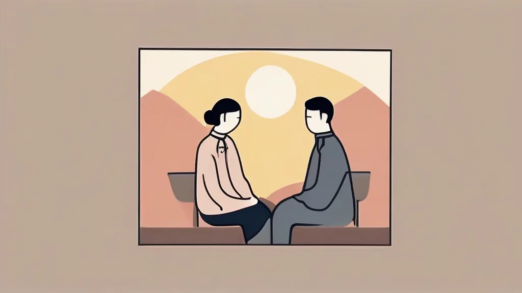 부동산 사무실에서 전세 계약서와 계약금 조건을 확인하는 30대 부부
