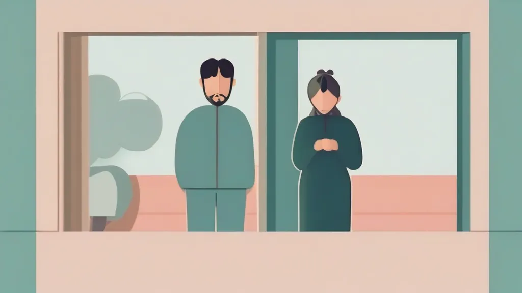 전세 계약서를 검토하며 계약금 반환 조건을 확인하는 부부