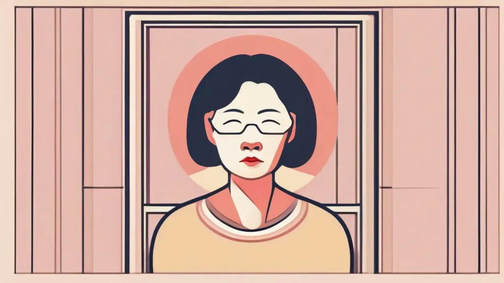 골밀도 검사 결과지를 의사와 함께 확인하는 60대 여성