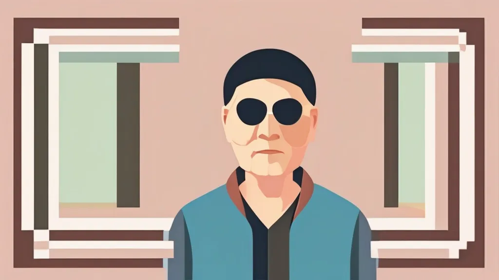건강검진 결과지를 살펴보는 중년 남성과 병원 초음파 검사실 배경