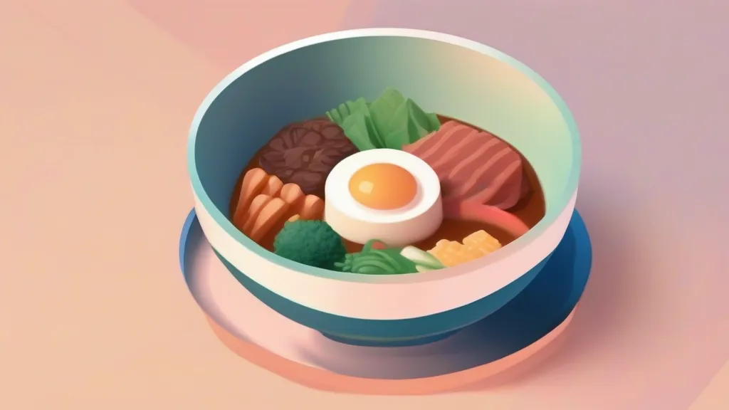잡곡밥과 채소 반찬, 생선이 차려진 한국식 식탁을 위에서 내려다본 사진