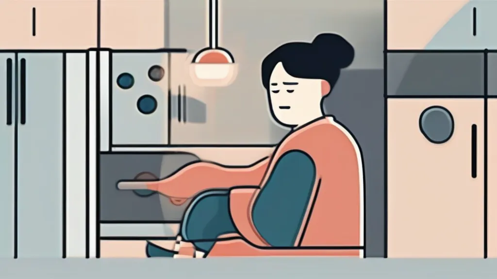 양육비 관련 서류를 살펴보는 한부모의 모습, 양육비 이행관리원 안내 표지 이미지