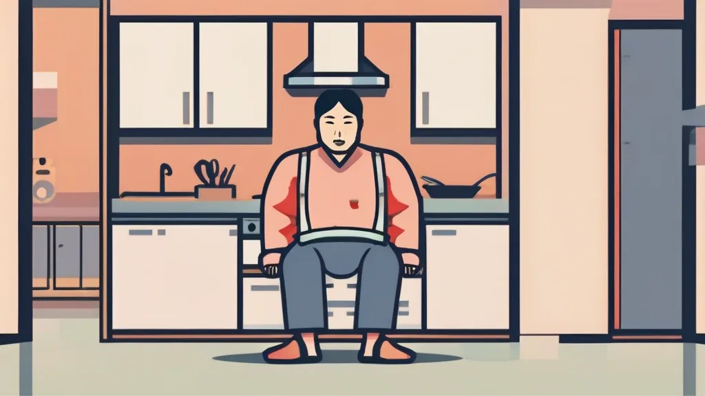 운전면허 취소 통지서와 달력을 보며 결격기간을 계산하는 40대 남성