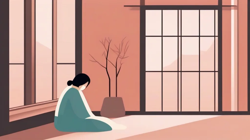 성형외과 부작용 피해 구제를 위해 진료기록과 수술 동의서를 검토하는 여성