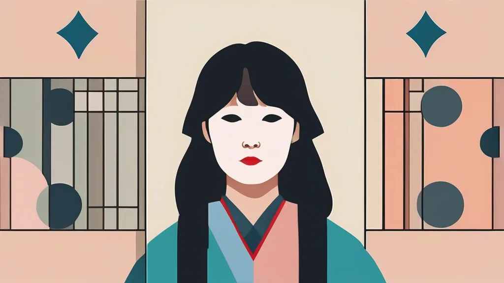 경찰서 민원 창구에서 서류를 들고 상담받는 여성, 교제폭력 보호명령 신청 상황