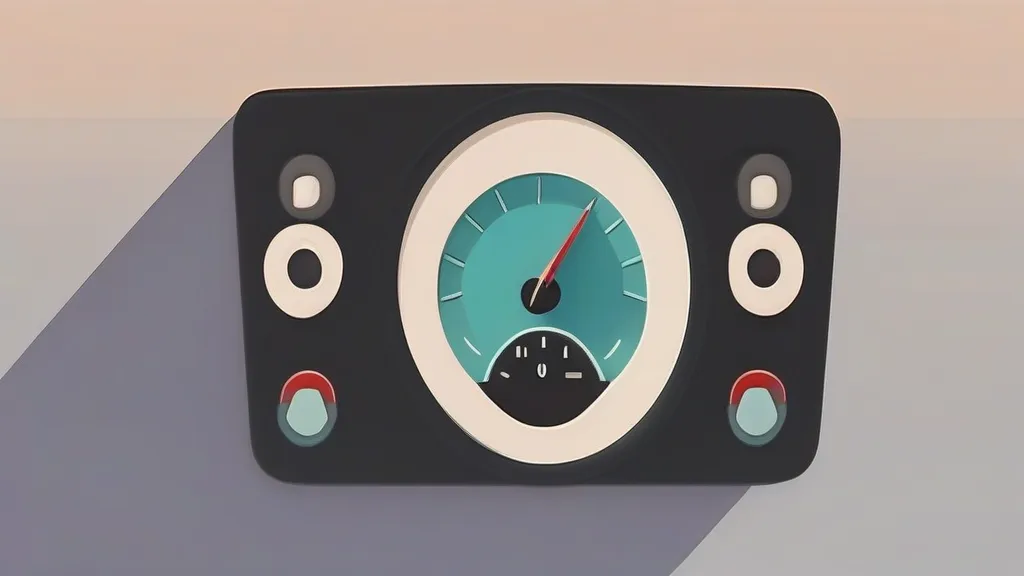모닝 계기판에 켜진 말굽 모양 노란 TPMS 경고등 클로즈업
