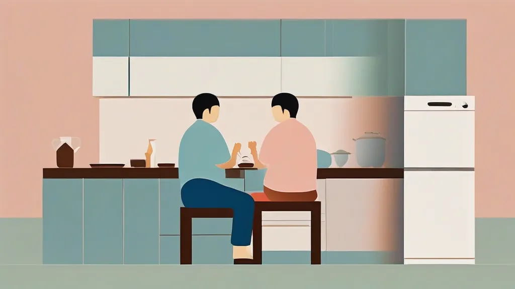 운전면허 취소 통지서와 감경 신청 서류를 검토하는 40대 남성
