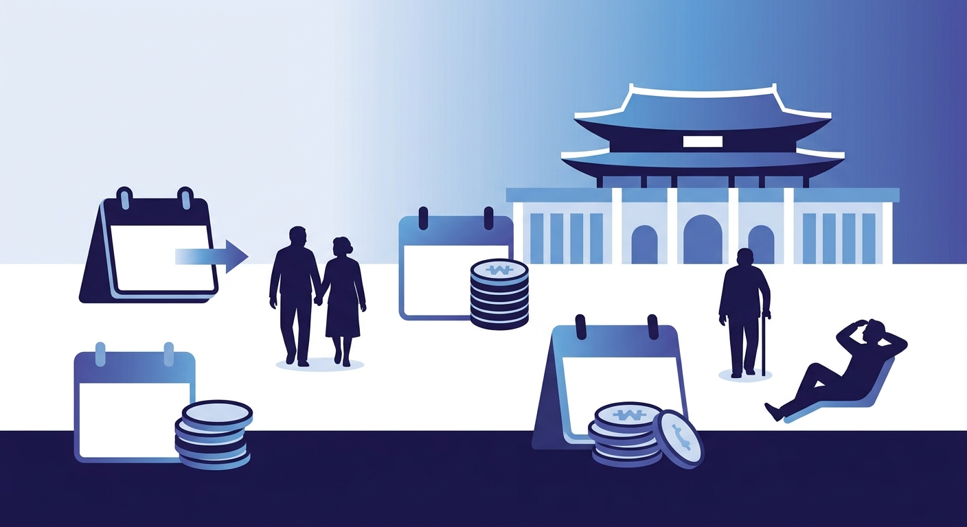 국민연금 수령나이 예상수령액 출생연도별 안내 인포그래픽