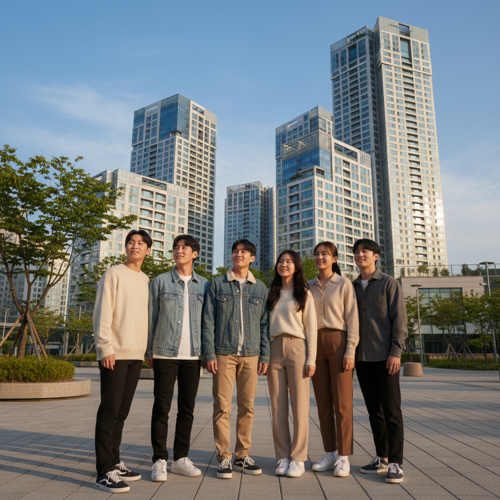 2026 청년 주거지원 정책 한눈에 보기 — 청년과 아파트 배경