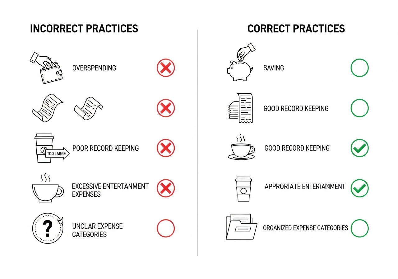 사업자 경비처리 시 흔한 실수 체크리스트