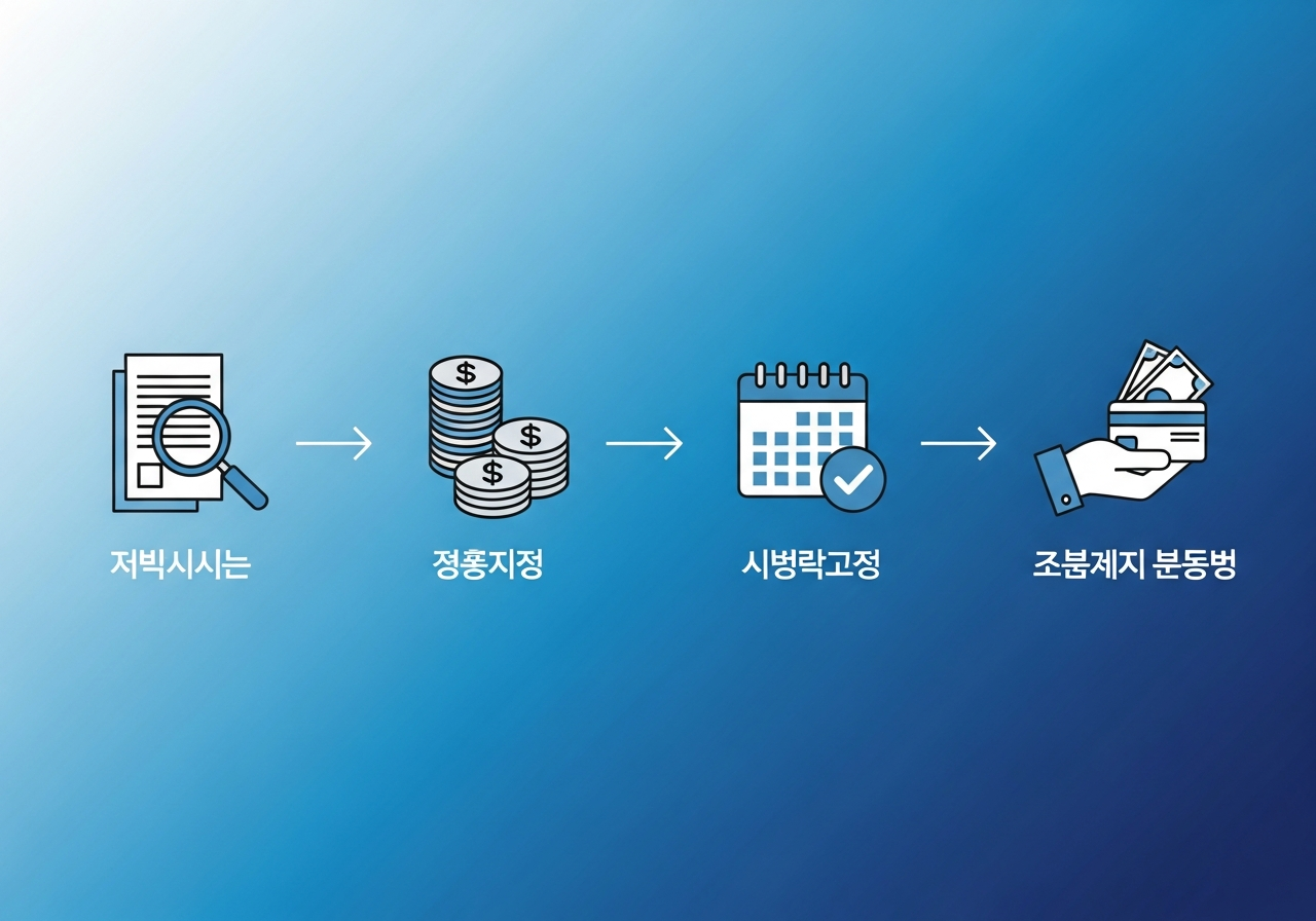 국민건강보험 환급금 신청 절차 흐름도