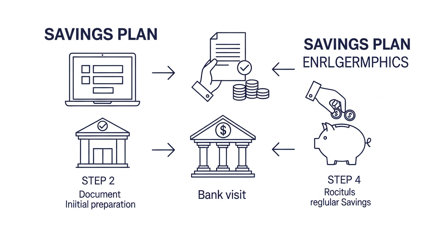 노란우산공제 가입 절차 요약 인포그래픽