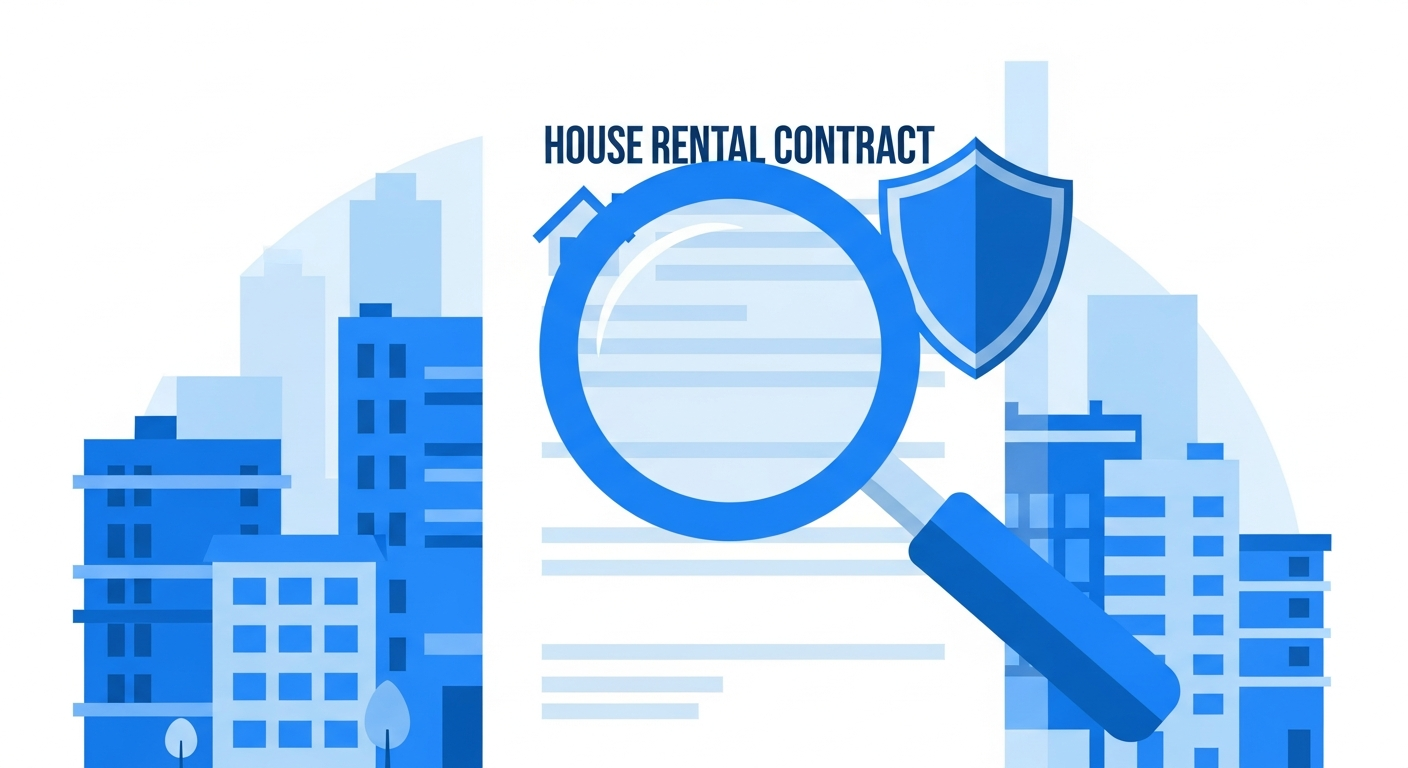 전세사기 예방 체크리스트 개념 인포그래픽