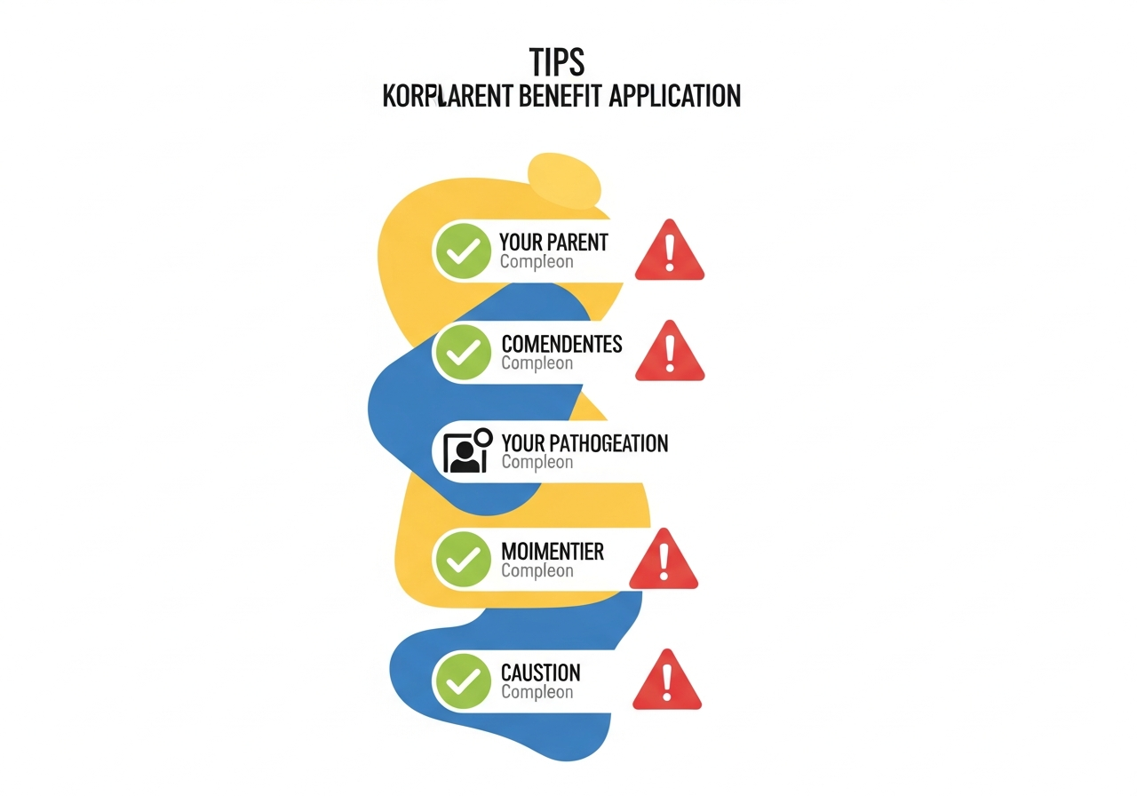 부모급여 신청 시 주의사항 체크리스트 인포그래픽